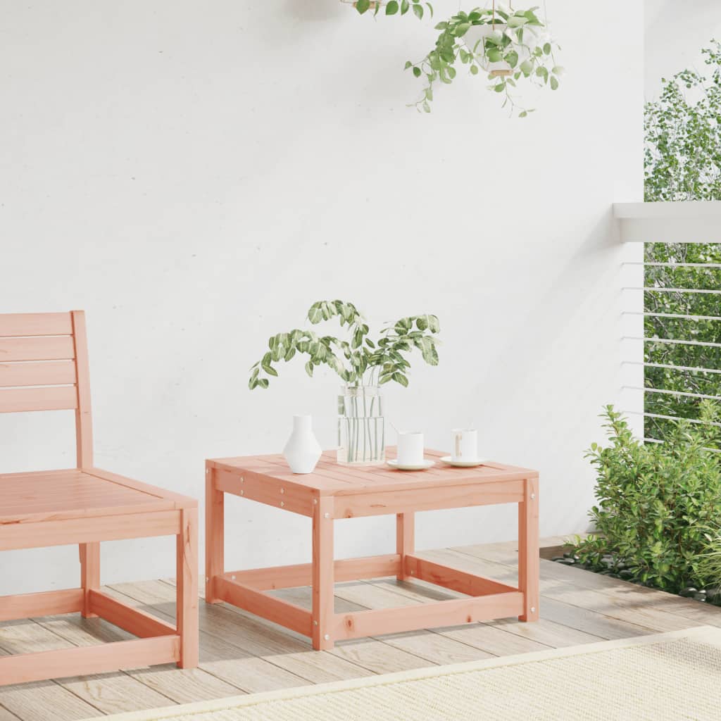 Garden Footstool Solid Wood