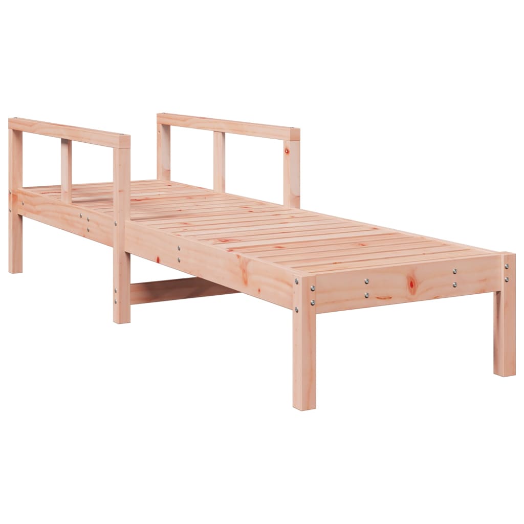 Solid Wood Single Sun Lounger