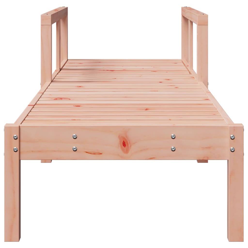 Solid Wood Single Sun Lounger