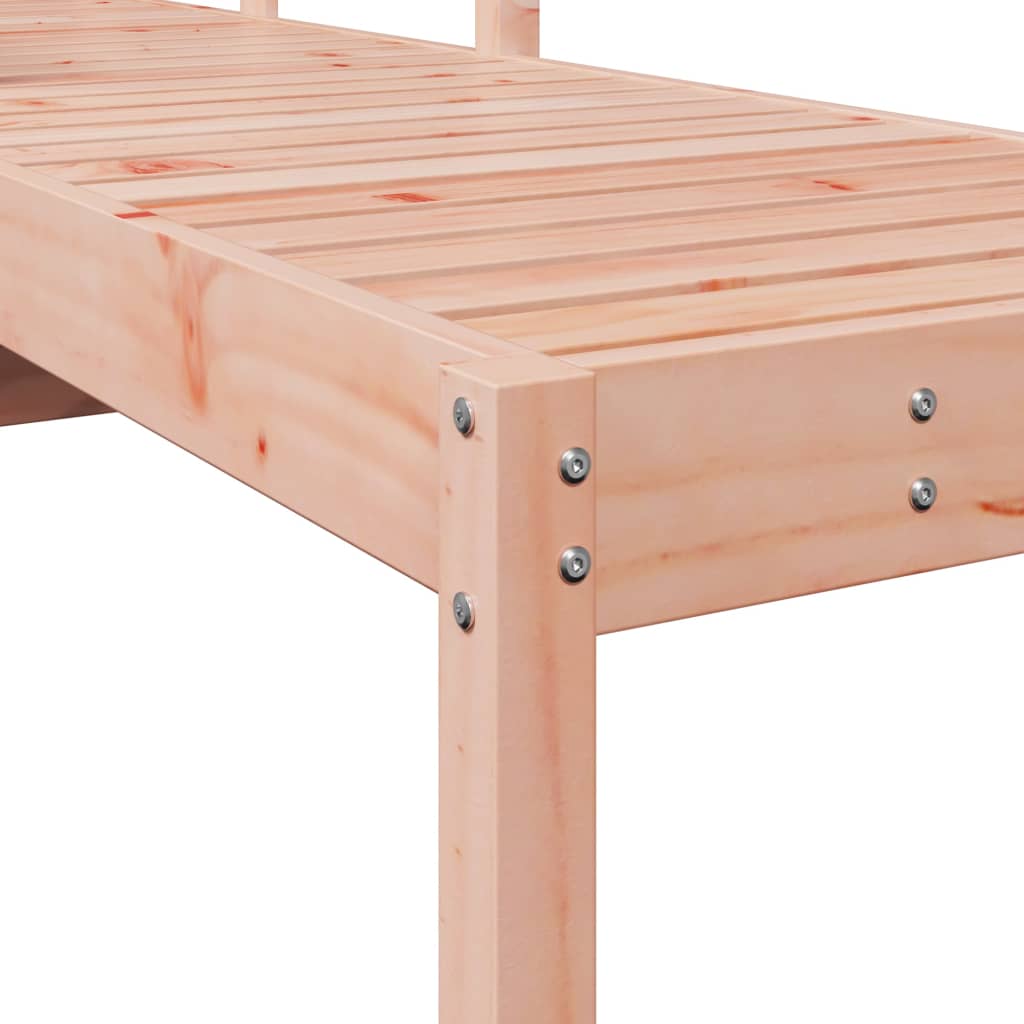 Solid Wood Single Sun Lounger
