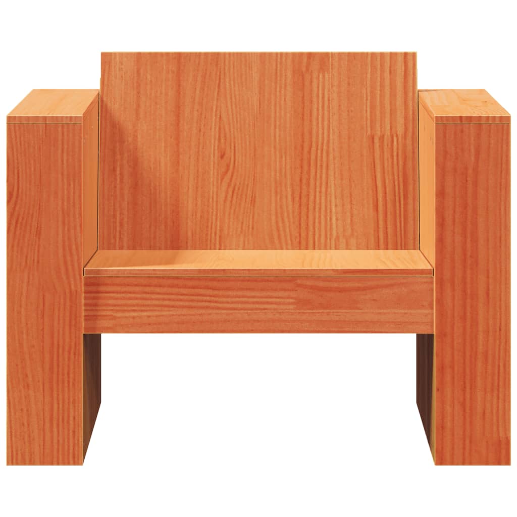 Chunky Solid Wood Garden Chair