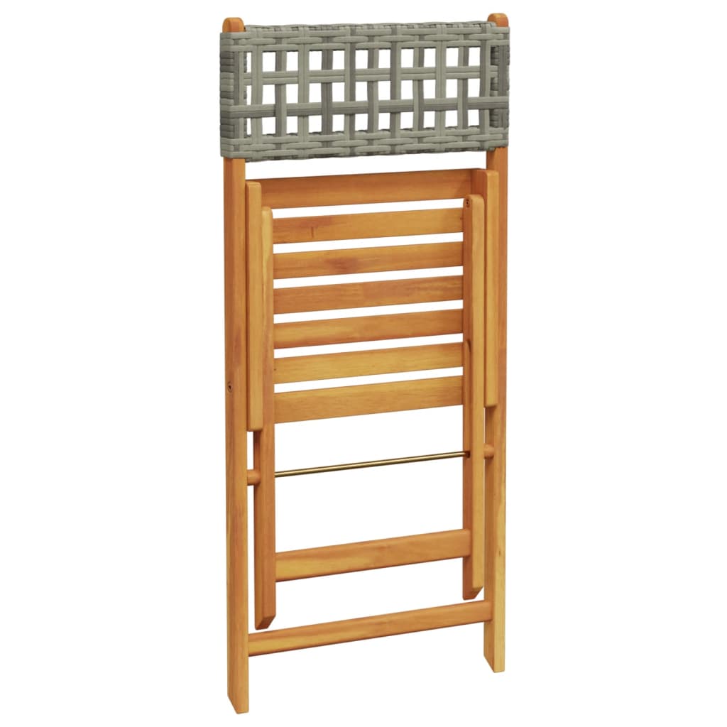 Bistro Chairs 2 pcs in Solid Acacia Wood with choice of Backrest