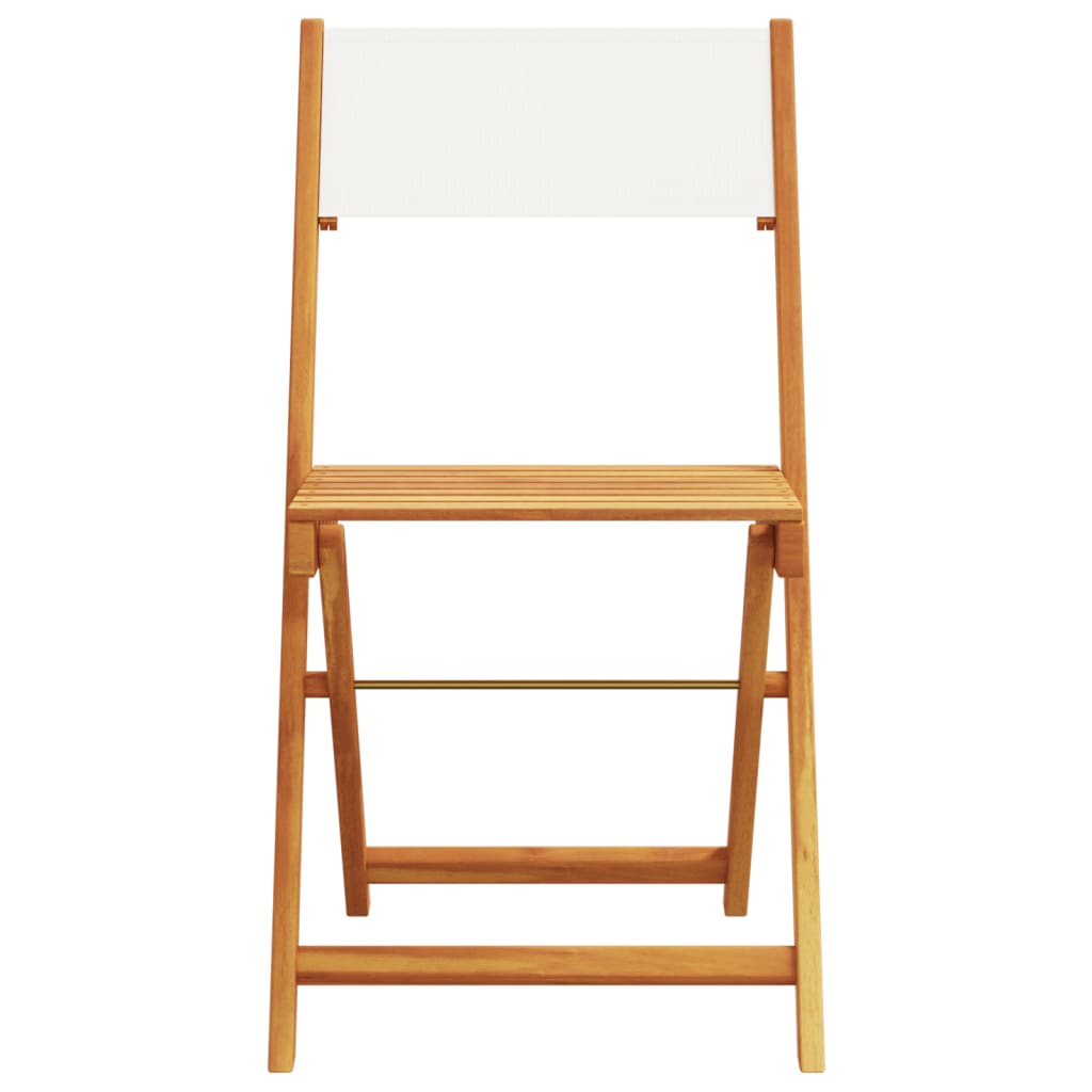 Bistro Chairs 2 pcs in Solid Acacia Wood with choice of Backrest