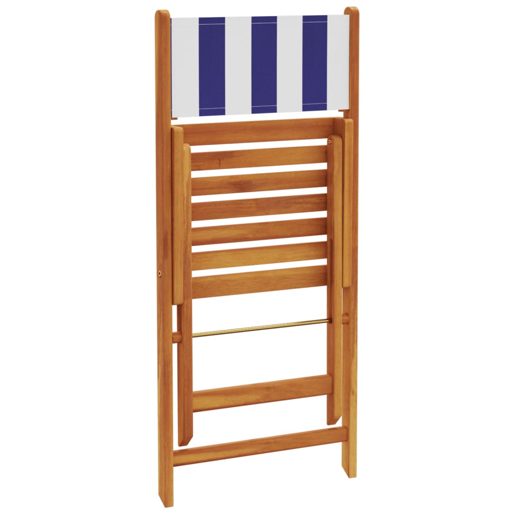 Bistro Chairs 2 pcs in Solid Acacia Wood with choice of Backrest