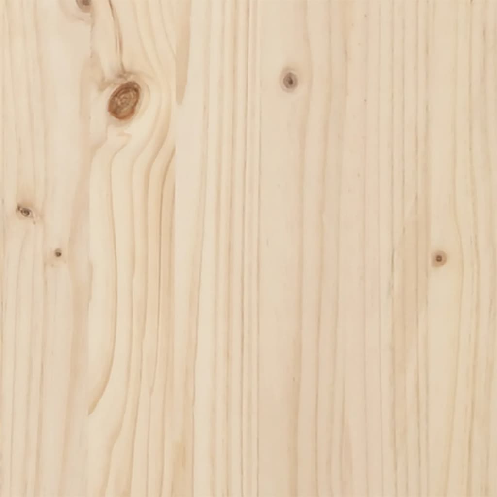 Adirondack Chair with Ottoman in Solid Fir Wood