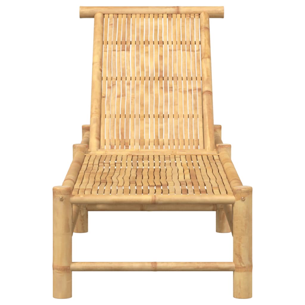 Bamboo Sun Lounger with Optional Cushions