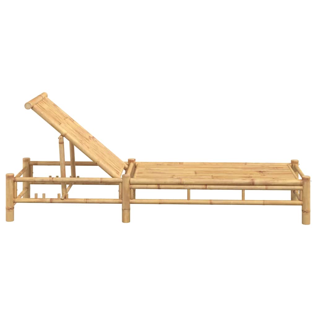 Bamboo Sun Lounger with Optional Cushions