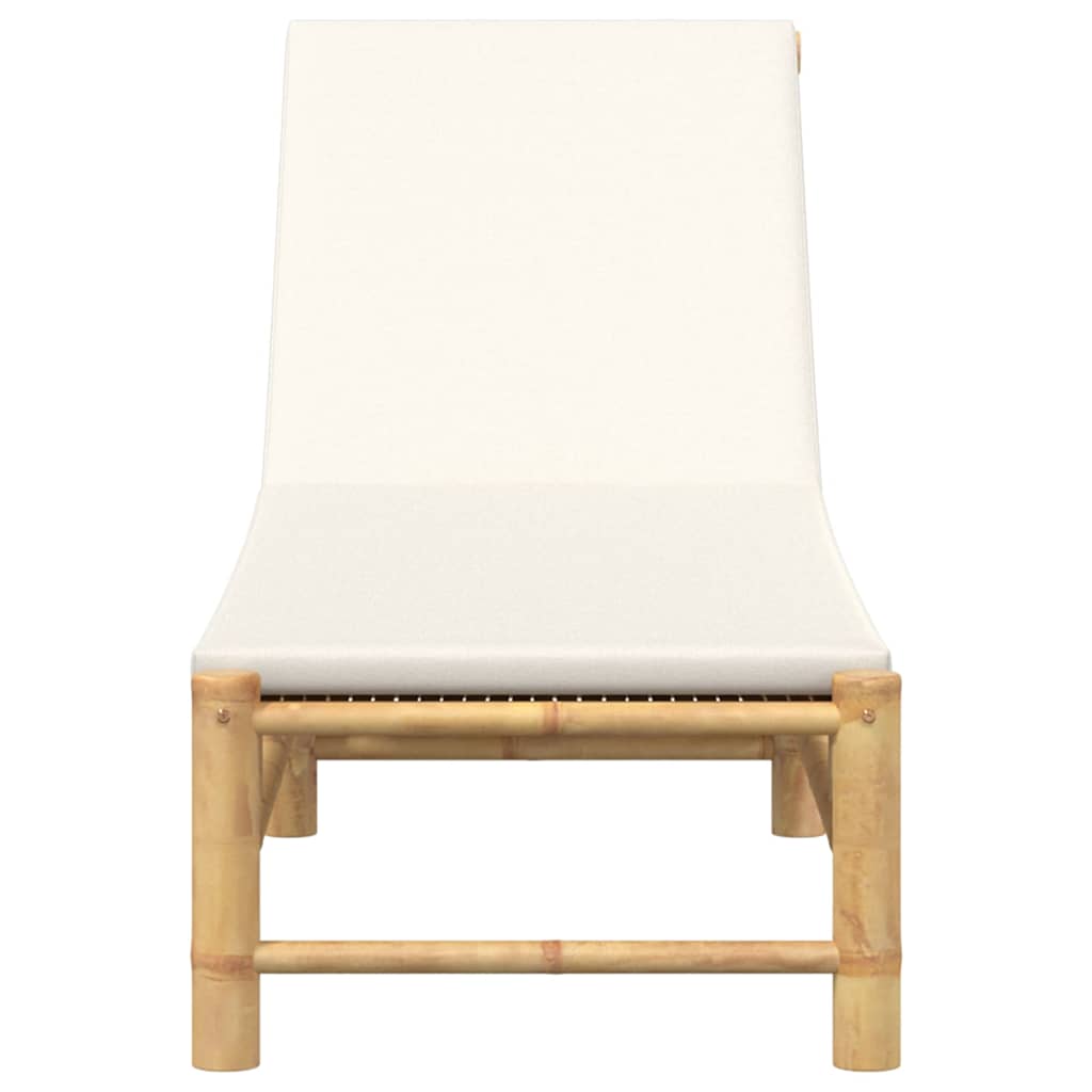 Bamboo Sun Lounger with Optional Cushions