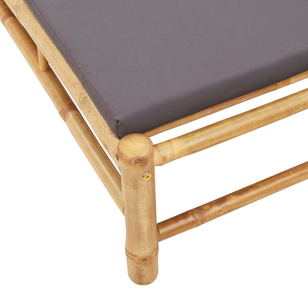 Bamboo Sun Lounger with Optional Cushions