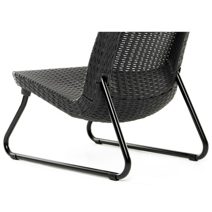 Rio Modern Patio Furniture Set - 3 Pieces