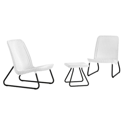 Rio Modern Patio Furniture Set - 3 Pieces