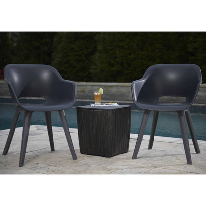 Akola Outdoor Chairs - 2 pcs