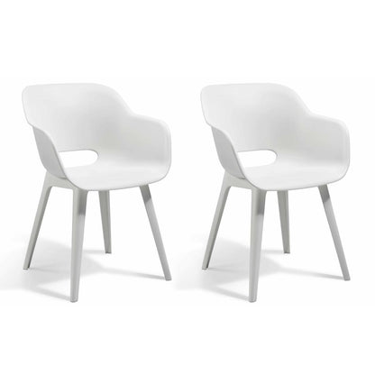 Akola Outdoor Chairs - 2 pcs