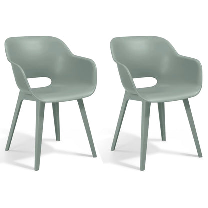Akola Outdoor Chairs - 2 pcs
