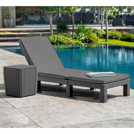 Daytona Sunlounger with Cushion