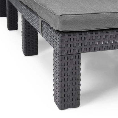 Daytona Sunlounger with Cushion