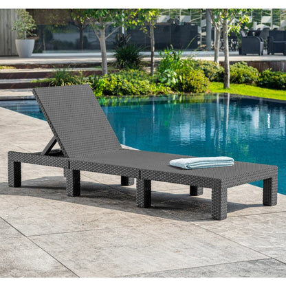 Daytona Sunlounger with Cushion