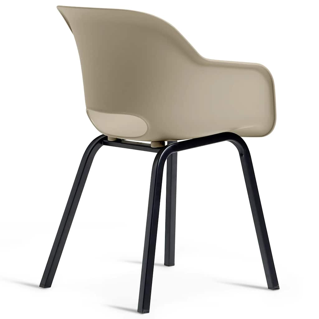 Noa Garden Chair with Metal Legs - 2 pcs