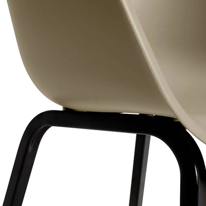 Noa Garden Chair with Metal Legs - 2 pcs