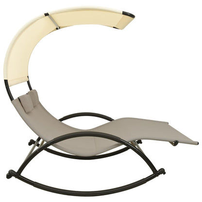 Double Sun Lounger with Canopy