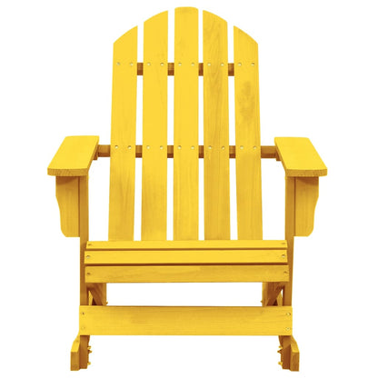 Adirondack Rocking Chair in Solid Fir Wood