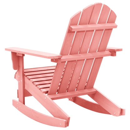 Adirondack Rocking Chair in Solid Fir Wood