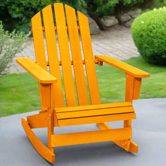 Adirondack Rocking Chair in Solid Fir Wood