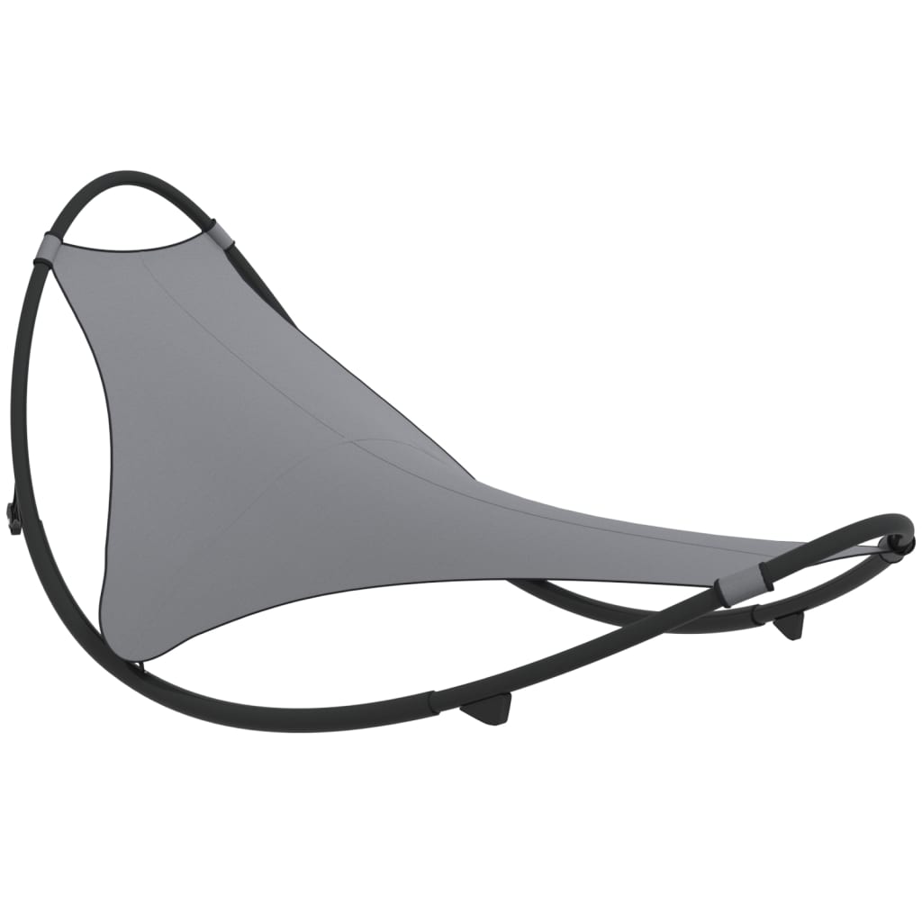 Rocking Sun Lounger with Wheels