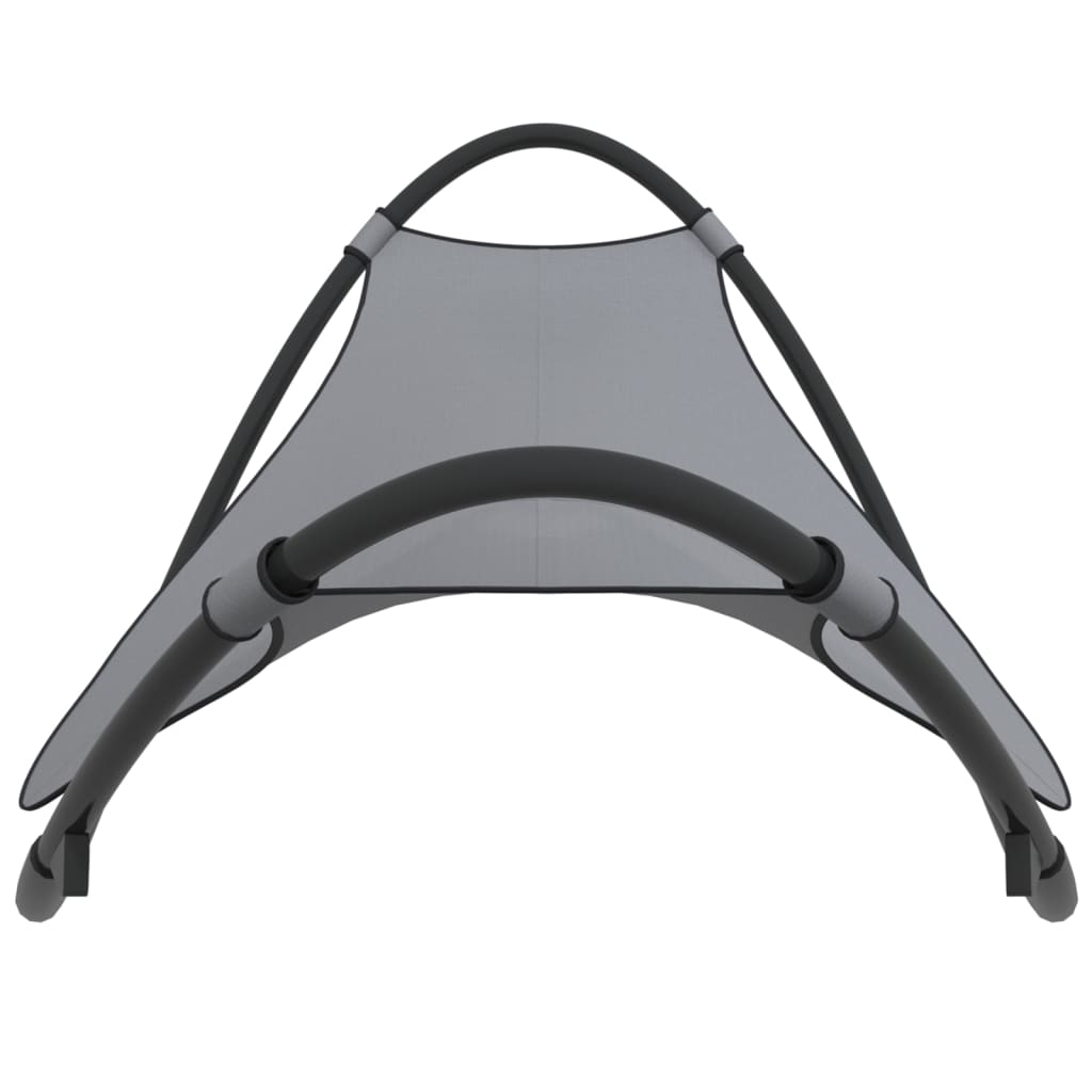 Rocking Sun Lounger with Wheels