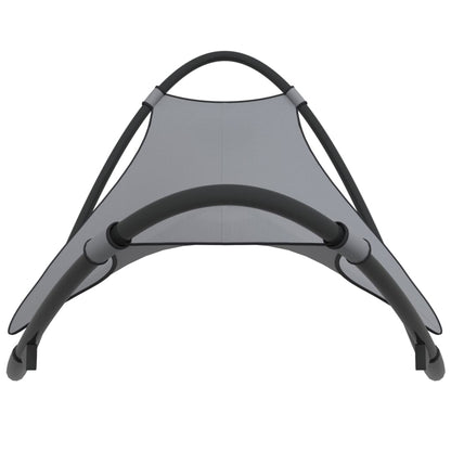 Rocking Sun Lounger with Wheels