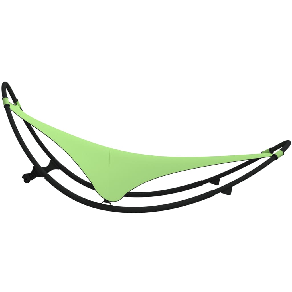 Rocking Sun Lounger with Wheels