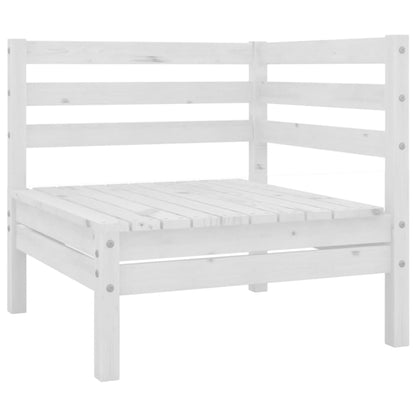Garden 2-Seater Sofa Solid Pinewood