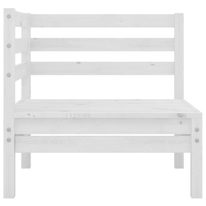 Garden 2-Seater Sofa Solid Pinewood
