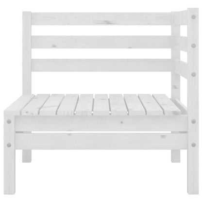 Garden 2-Seater Sofa Solid Pinewood