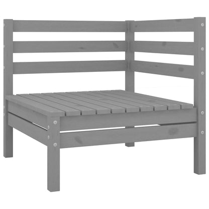 Garden 2-Seater Sofa Solid Pinewood