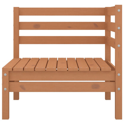 Garden 2-Seater Sofa Solid Pinewood