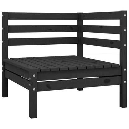 Garden 2-Seater Sofa Solid Pinewood