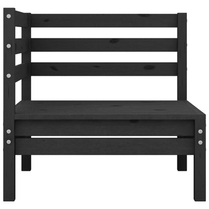 Garden 2-Seater Sofa Solid Pinewood