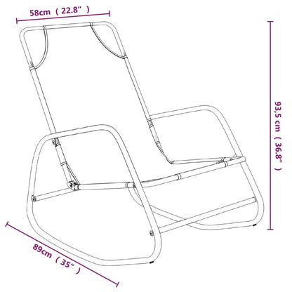 Rocking Sun Lounger Chair