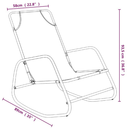 Rocking Sun Lounger Chair