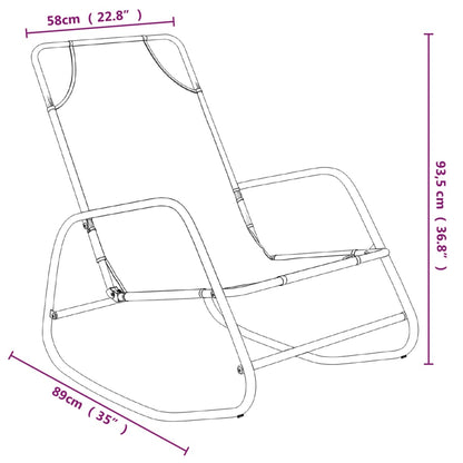 Rocking Sun Lounger Chair