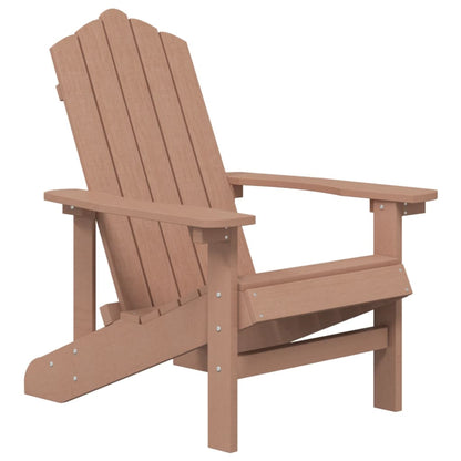 Garden Adirondack Chair with Table HDPE