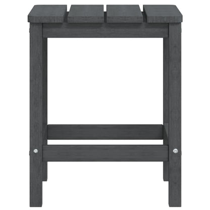 Garden Adirondack Chair with Footstool & Table HDPE