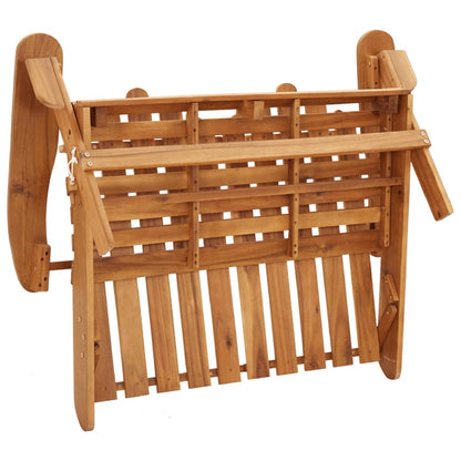 Adirondack Garden Lounge in Acacia Wood - 3 Piece, Multiple Seating Options