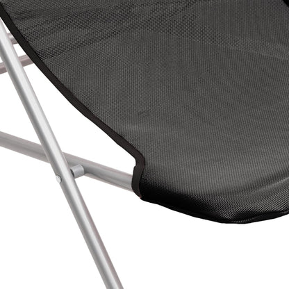 Folding Beach Style Chairs - 2 pcs