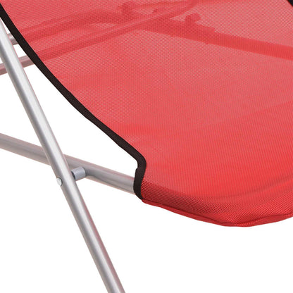 Folding Beach Style Chairs - 2 pcs
