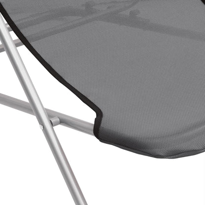 Folding Beach Style Chairs - 2 pcs