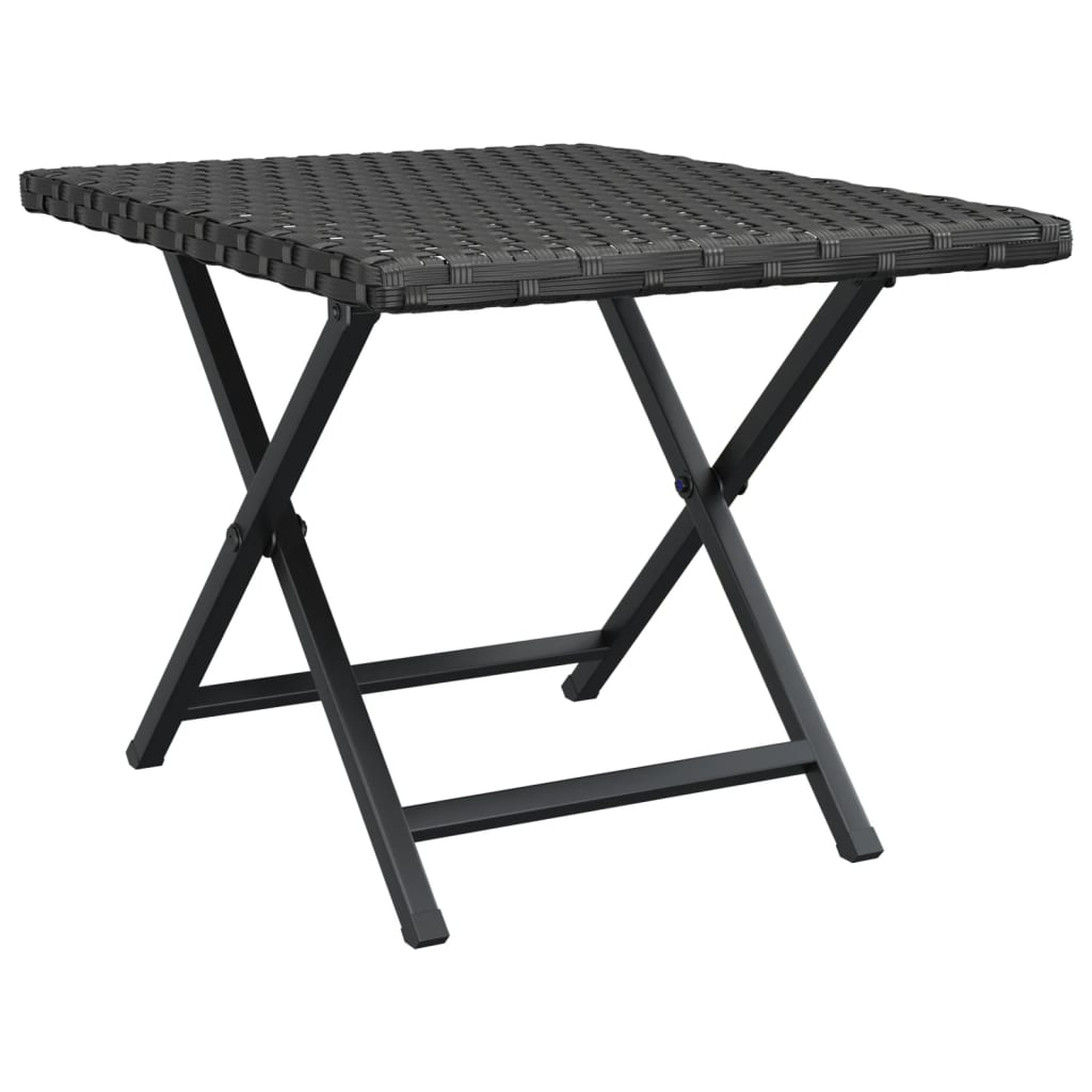 Folding Table in Poly Rattan