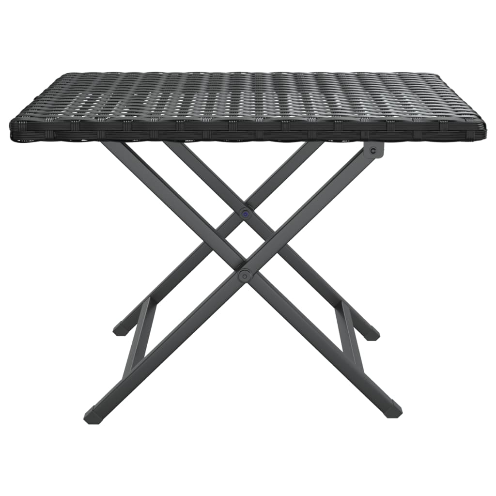 Folding Table in Poly Rattan