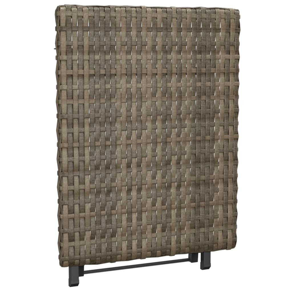 Folding Table in Poly Rattan